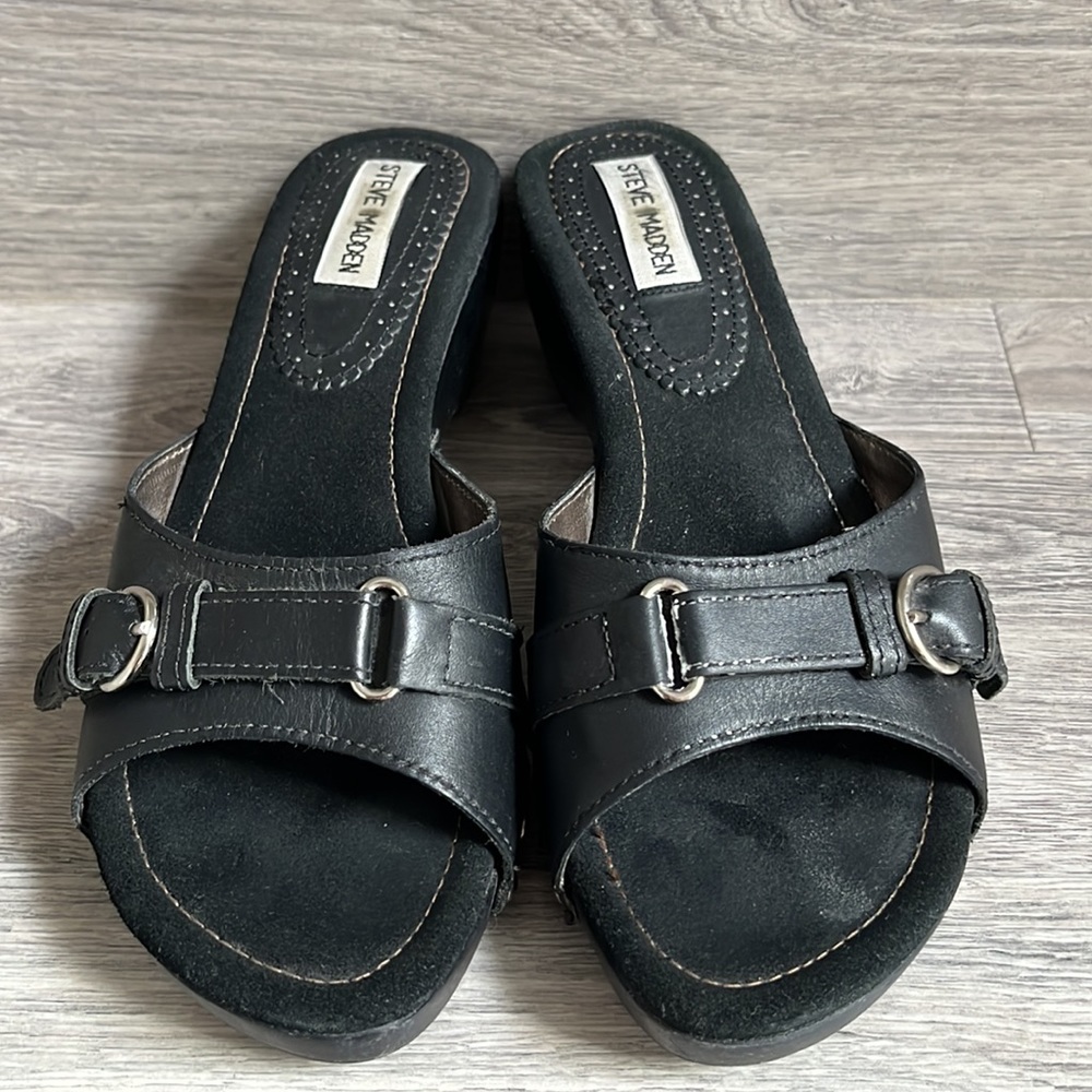 Steve Madden Black El Passo - Picture 5 of 6
